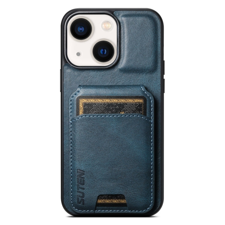 Suteni H02 Leather Wallet Stand Back Phone Case, Series 3