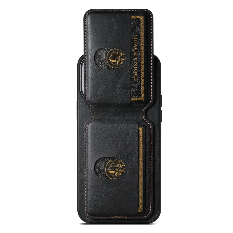 Suteni H02 Leather Wallet Stand Back Phone Case, Series 3