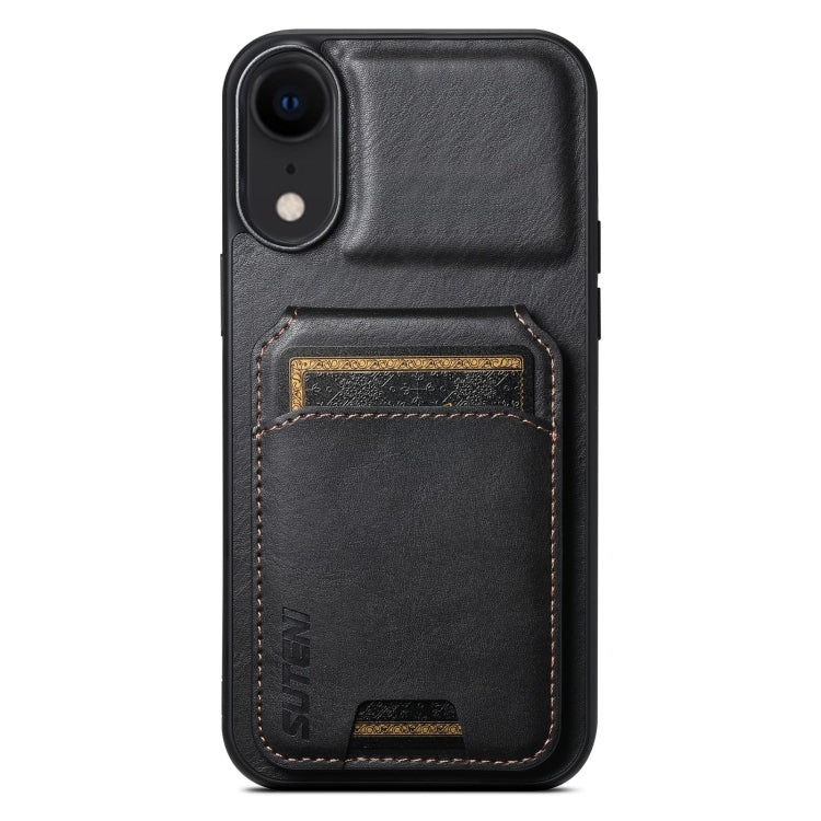 Suteni H02 Leather Wallet Stand Back Phone Case, Series 1