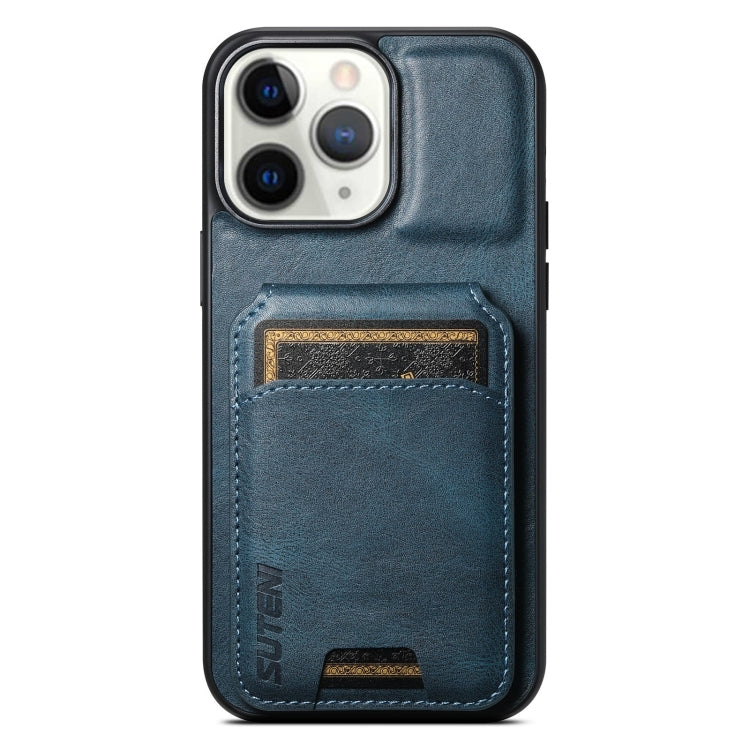 Suteni H02 Leather Wallet Stand Back Phone Case, Series 1