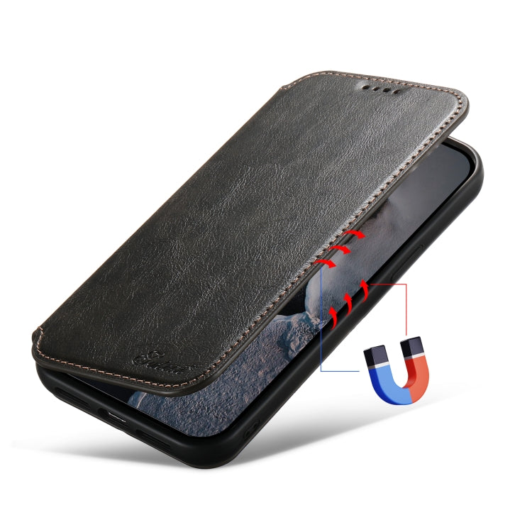 Suteni J05 Leather Magnetic MagSafe Phone Case, Series 2