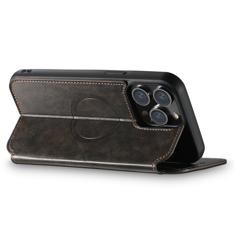 Suteni J05 Leather Magnetic MagSafe Phone Case, Series 1