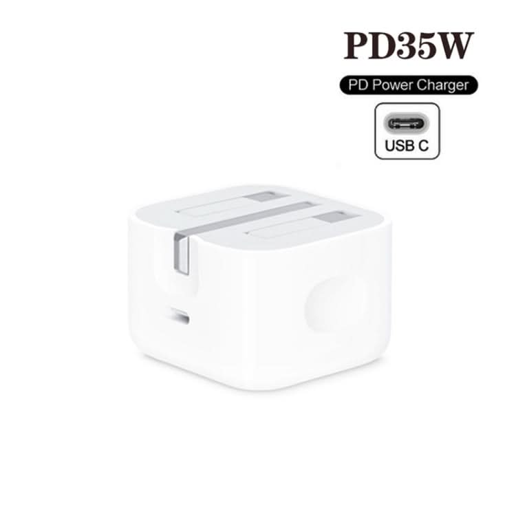 PD35W USB-C / Type-C Port Charger for iPhone / iPad Series, UK Plug