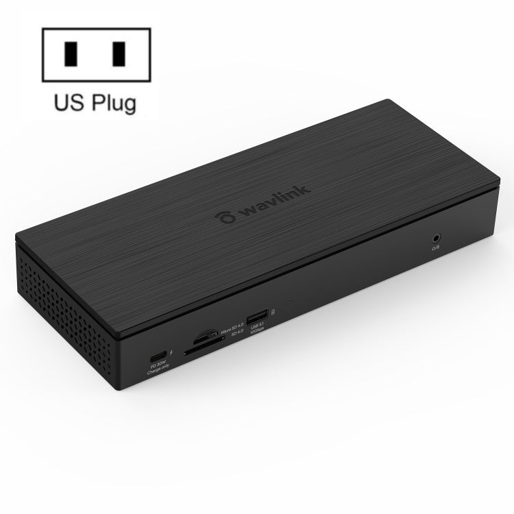 WAVLINK UG69PD10 1 to 4 Screens 4K/5K AV Transfer USB-C to HD Type-C Docking Station Hub