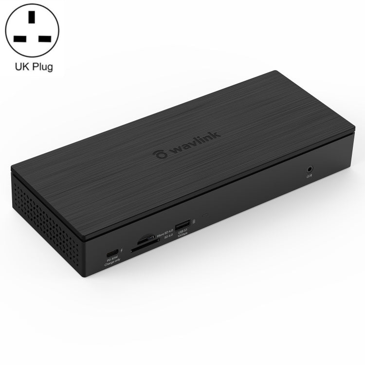 WAVLINK UG69PD10 1 to 4 Screens 4K/5K AV Transfer USB-C to HD Type-C Docking Station Hub