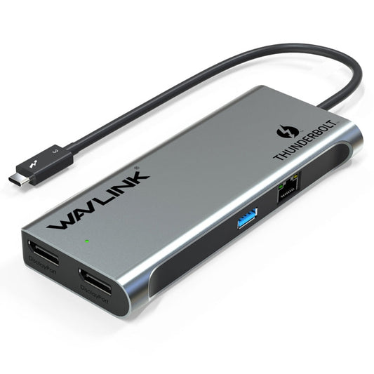 WAVLINK WL-UTD05 Multi-Function 4-in-1 Extender Type-C to DP Thunderbolt 3 Connector 4K Transfer