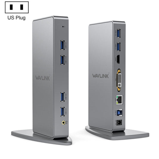 WAVLINK WL-UG39DK7 USB3.0 Hub Adapter Multi-Screen Graphics Card Universal Docking Station