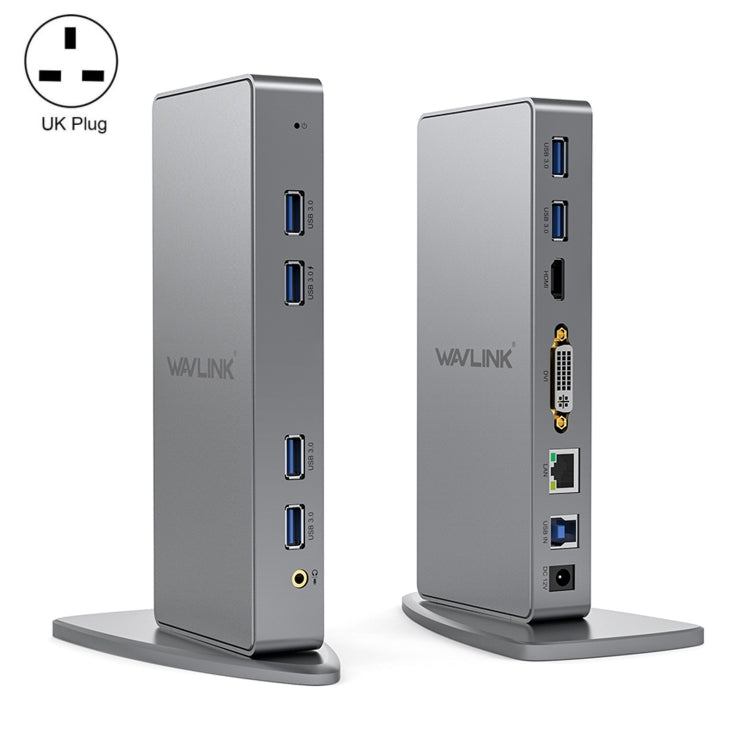 WAVLINK WL-UG39DK7 USB3.0 Hub Adapter Multi-Screen Graphics Card Universal Docking Station