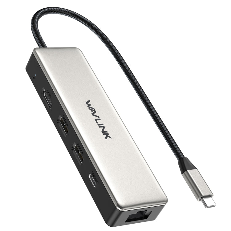 WAVLINK WL-UHP3414 100W Power 10Gbps 4K HDMI USB-C Dock HUB 3xUSB3.2 Gen 2 + 2.5G Ethernet Port