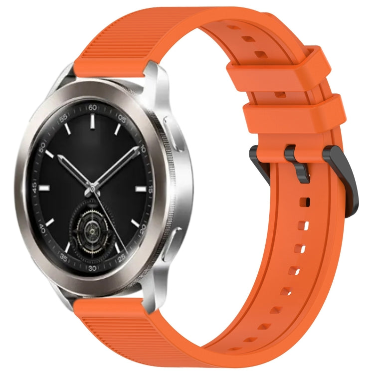 22mm Textured Silicone Solid Color Watch Band, Series 3-Reluova