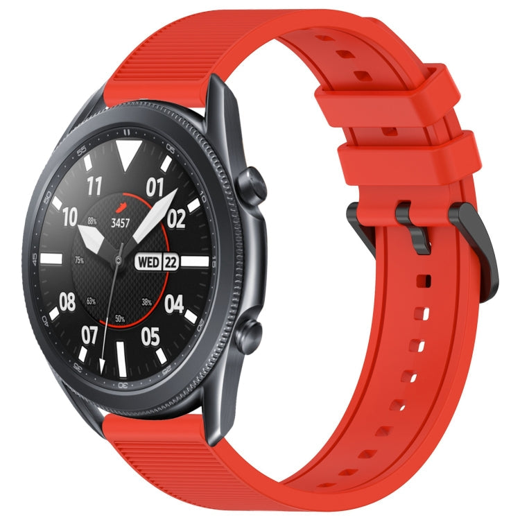 22mm Textured Silicone Solid Color Watch Band, Series 1-Reluova