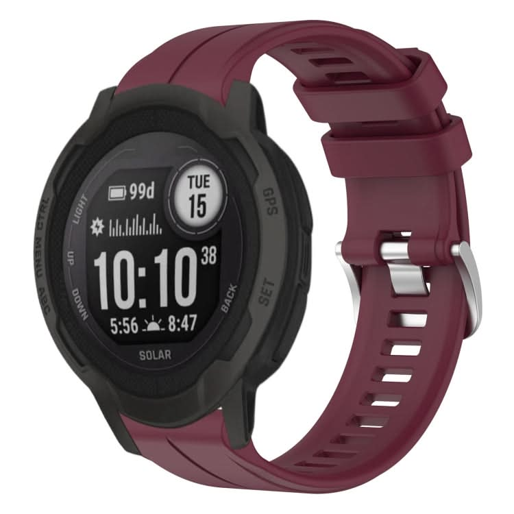 Solid Color Sports Silicone Watch Band