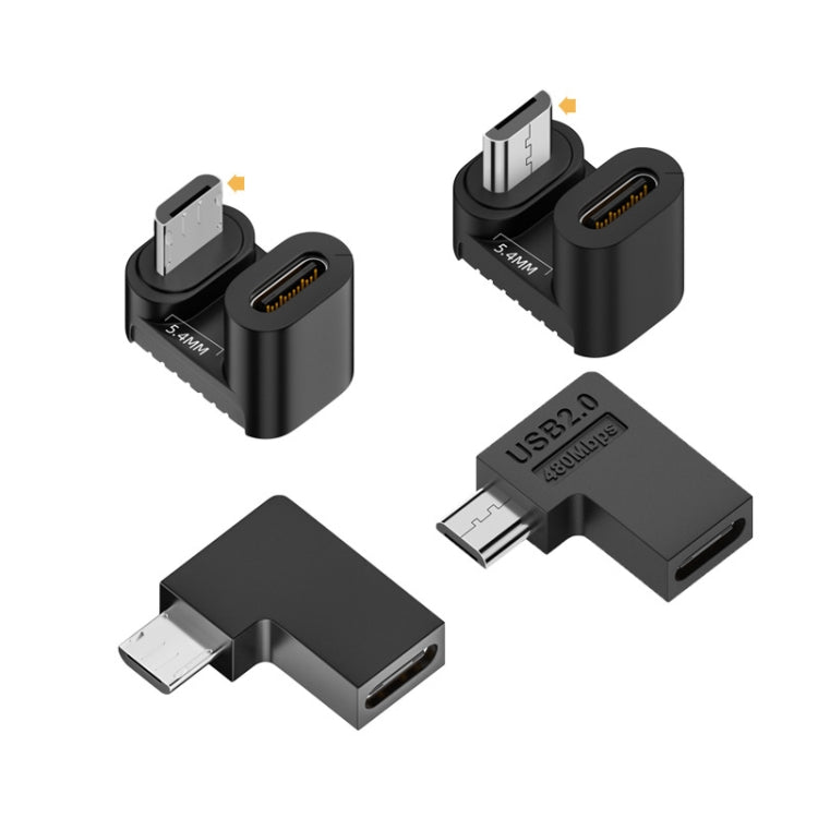 Type-C Female to Micro USB Male Adapter Data Charging Transmission