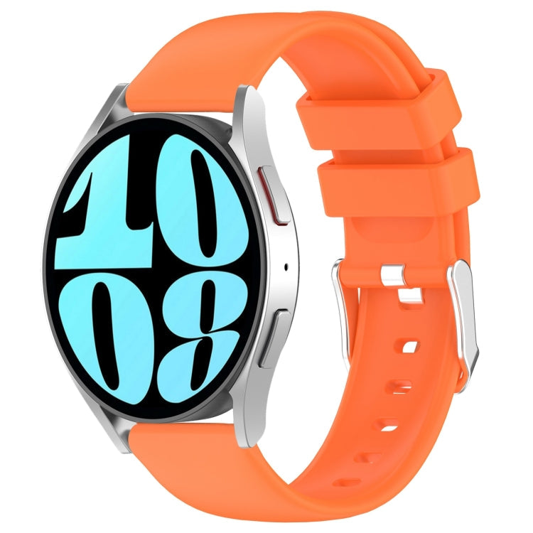 20mm Smooth Solid Color Silicone Watch Band, Series 4-Reluova