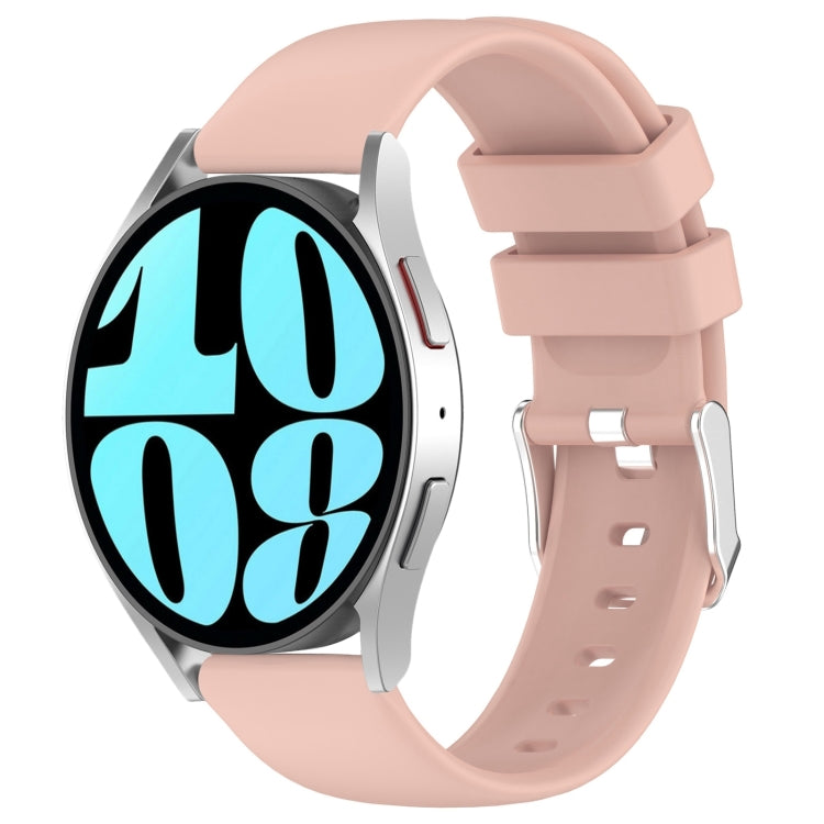 20mm Smooth Solid Color Silicone Watch Band, Series 4