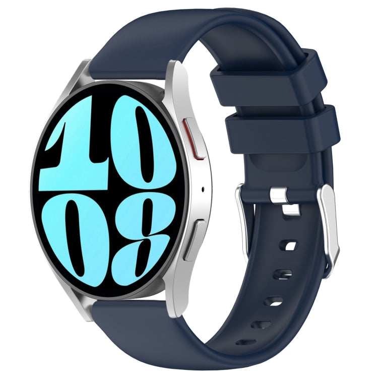 20mm Smooth Solid Color Silicone Watch Band, Series 4-Reluova