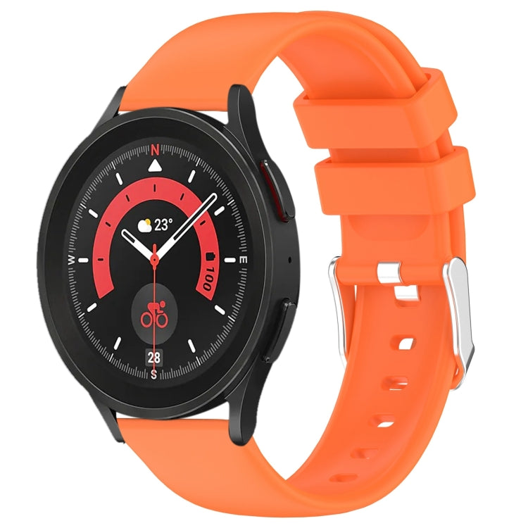 20mm Smooth Solid Color Silicone Watch Band, Series 3-Reluova