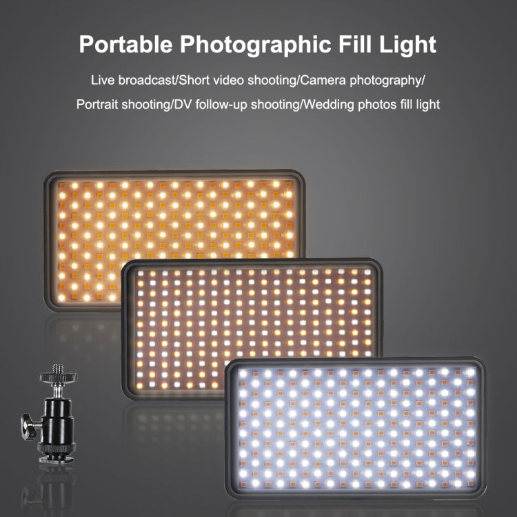 VLOGLITE W228 Dual Color Temperature Portable Photographic Fill Light High-Brightness Video Light My Store