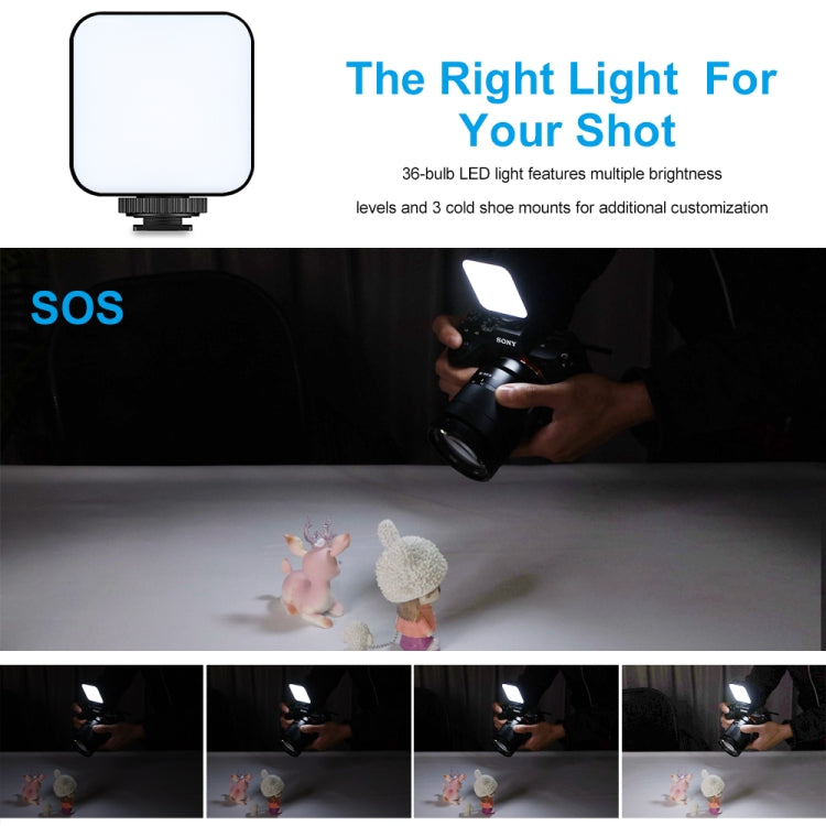 VLOGLITE W36 Mini Camera Phone Vlog LED Fill Light Portable Beauty Video Light My Store