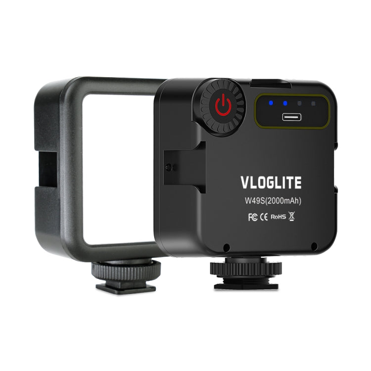 VLOGLITE W49S Adjustable Brightness Mini Beauty Video Light Photography Live Streaming LED Fill Light My Store