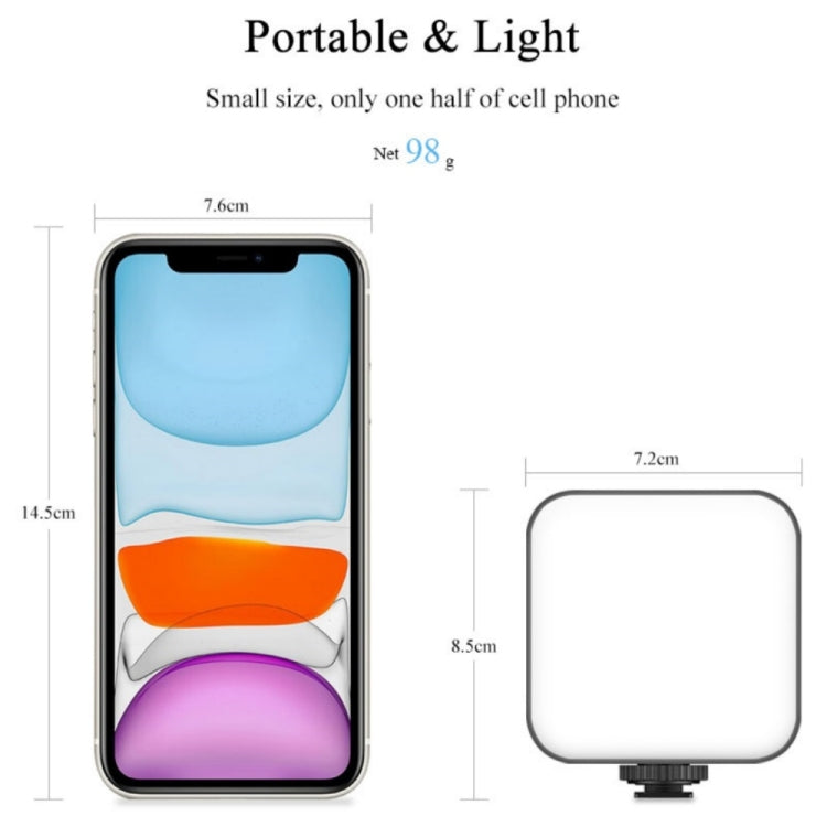 VLOGLITE W64 For Live Broadcast / Video Conference Dimmable LED Fill Light