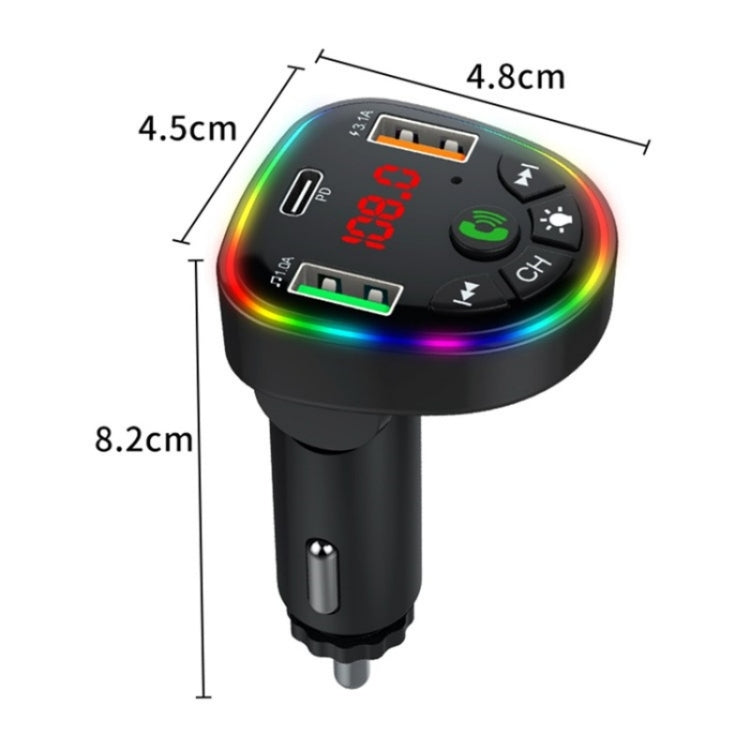 P25 Phone Dual USB Cigarette Lighter Charger Bluetooth Hands-Free Car Player ÎҵÄÉ̵ê