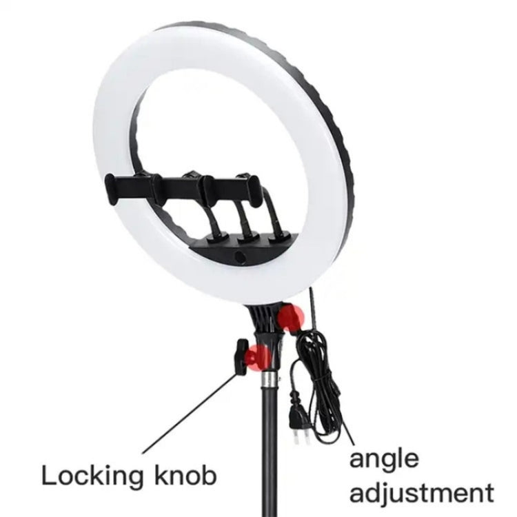 JMARY FM-14R Photography Light 14-inch Live Streaming Ring Light Photography LED Fill Light