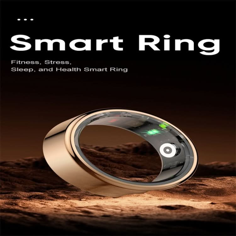 R02 SIZE 8 Smart Ring, Support Heart Rate / Blood Oxygen / Sleep Monitoring / Multiple Sports Modes