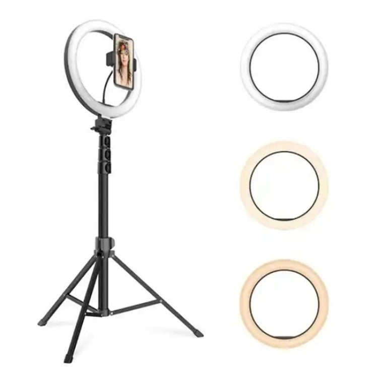 JMARY FM-536A 10 inch Ring Live Fill Light Streaming Stand Beauty Light Set Reluova