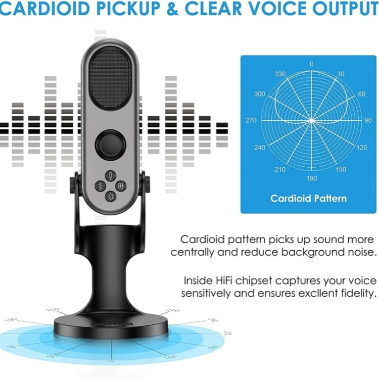 JMARY MC-PW7 USB Desktop Cardioid Noise Reduction Microphone Reluova