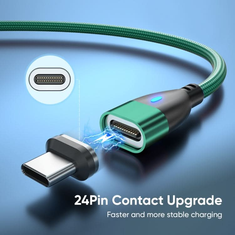 ENKAY 3 in 1 PD100W Type-C to Type-C / 8 Pin / Micro USB Magnetic Fast Charging Cable