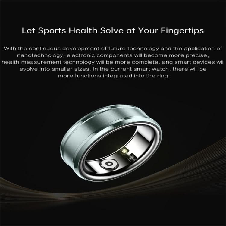 R3 SIZE 18 Smart Ring, Support Heart Rate / Blood Oxygen / Sleep Monitoring