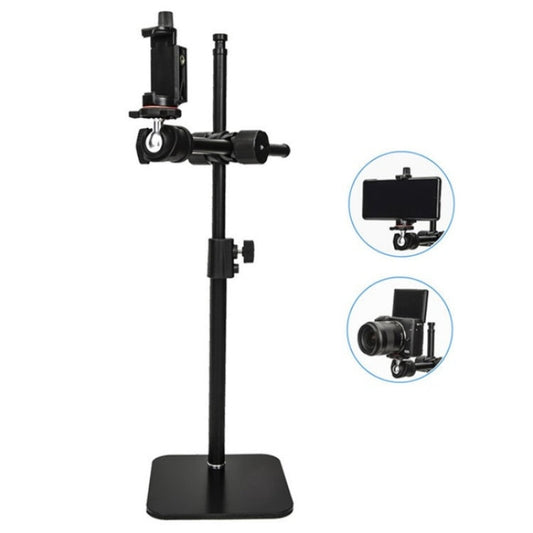 YUNTENG VCT-808 Table Phone Clip Holder Microphone DSLR Camera Desktop Mount Stand