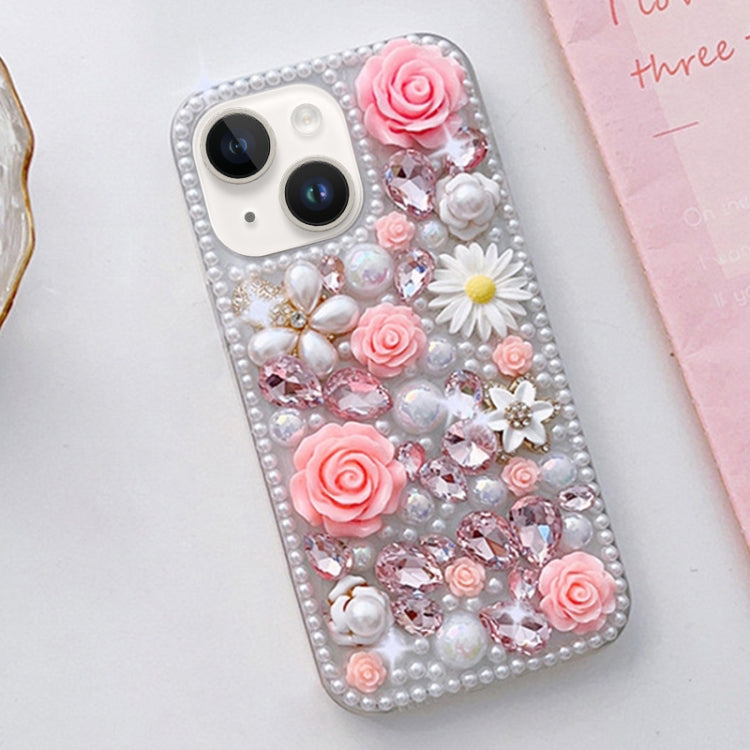 Rose Hand-set Diamond PC Phone Case, Series 1