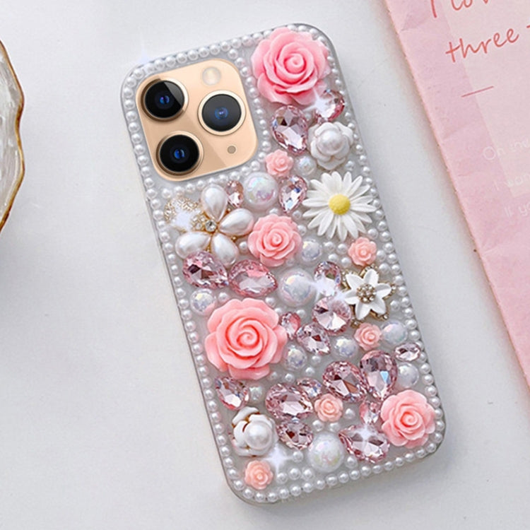 Rose Hand-set Diamond PC Phone Case, Series 2