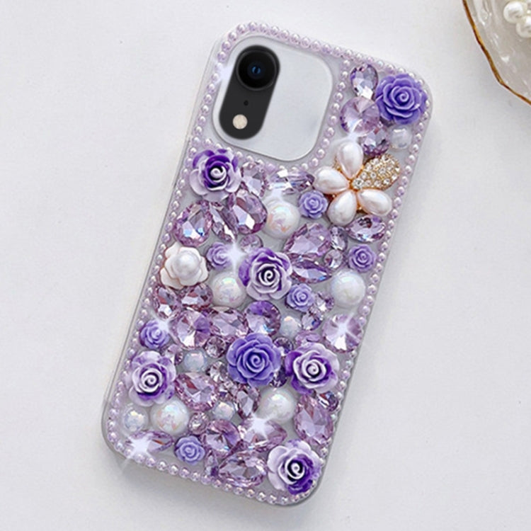 Rose Hand-set Diamond PC Phone Case, Series 2