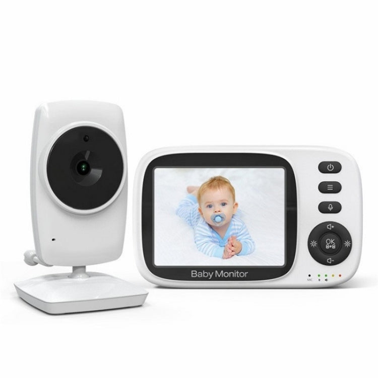 MC632A 2 Way Voice Talk Temperature Monitoring Baby Camera 3.2 inch Screen Baby Monitor Reluova