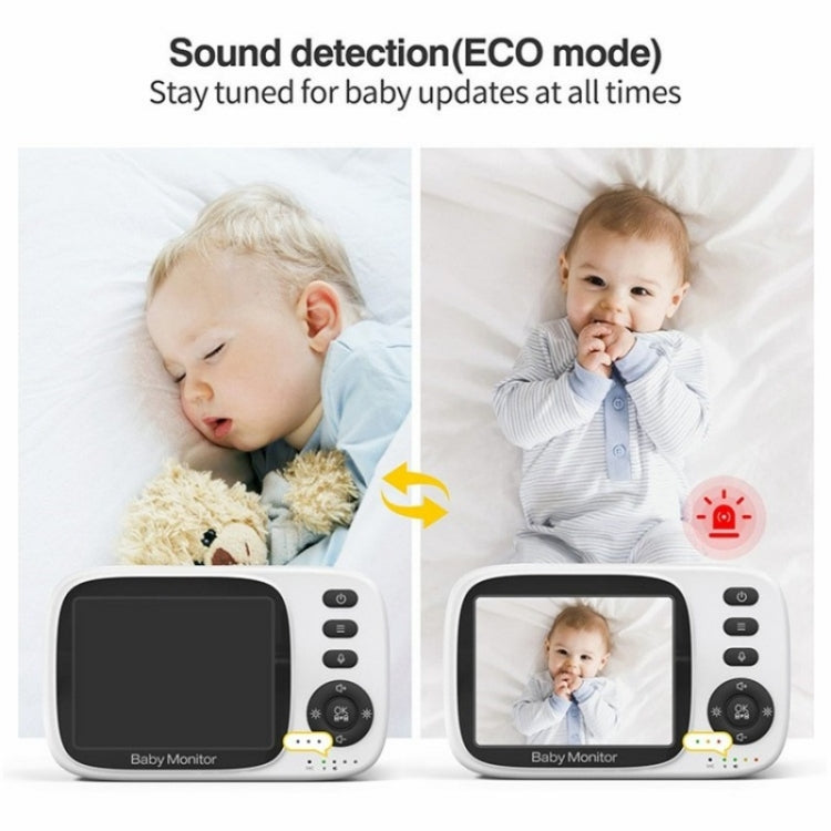 MC632A 2 Way Voice Talk Temperature Monitoring Baby Camera 3.2 inch Screen Baby Monitor Reluova