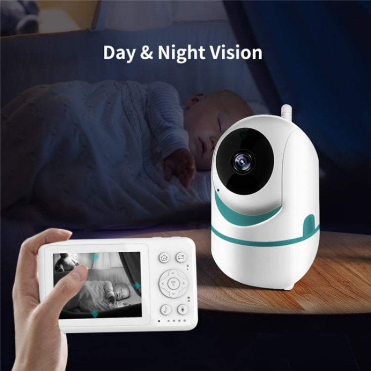 D031 2 Way Voice Built-in Lullabies Home Baby Security Camera 3.2-inch LCD Baby Monitor Reluova