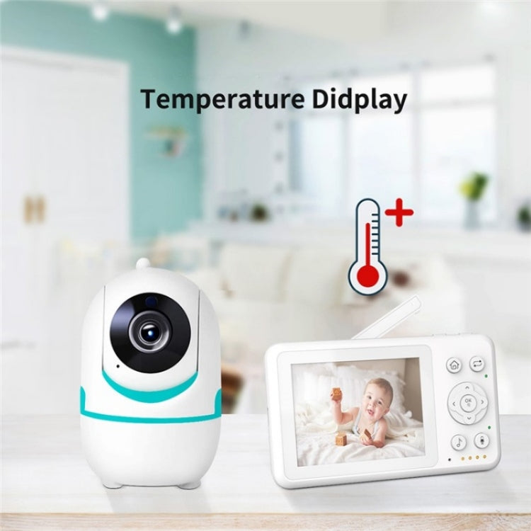 D031 2 Way Voice Built-in Lullabies Home Baby Security Camera 3.2-inch LCD Baby Monitor