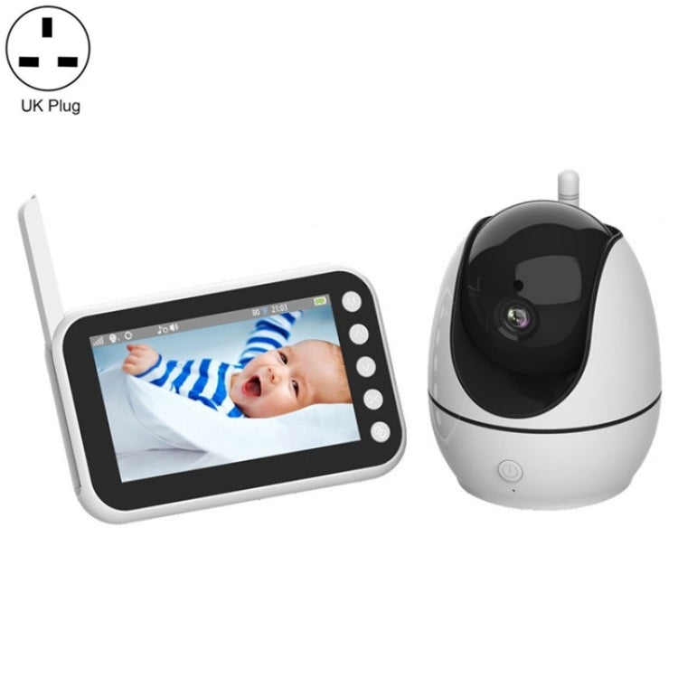 ABM200 Support Two-Way Voice Temperature Display 4.5-inch Video Baby Monitor Music Player