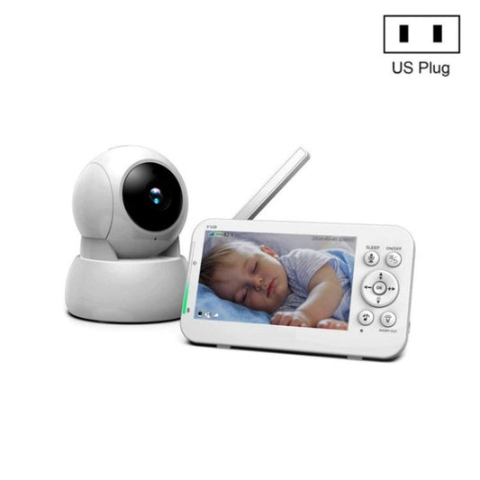 Infrared Night Vision Two-way Intercom Baby Monitor 5-inch Wireless Digital Monitor