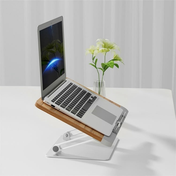 BG-2S Height Adjustable Laptop Holder  ABS + Aluminum Alloy Desktop Book Stand for Reading My Store