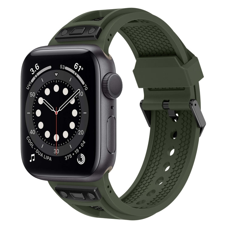 Breathable Stainless Steel Mesh TPU Watch Band, Series 1