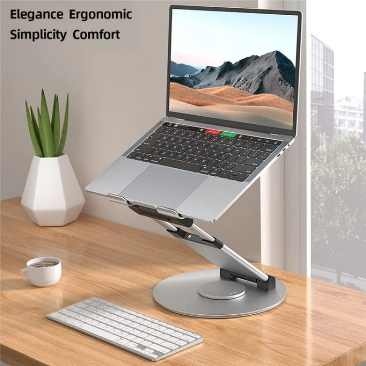 AS018-XS For 10-17 inch Device 360 Degree Rotating Adjustable Laptop Holder Desktop Stand