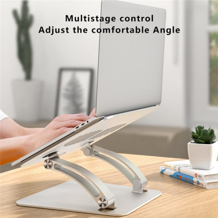 AS010-BMW Aluminum Alloy Notebook Computer Riser Desktop Laptop Stand Holder My Store