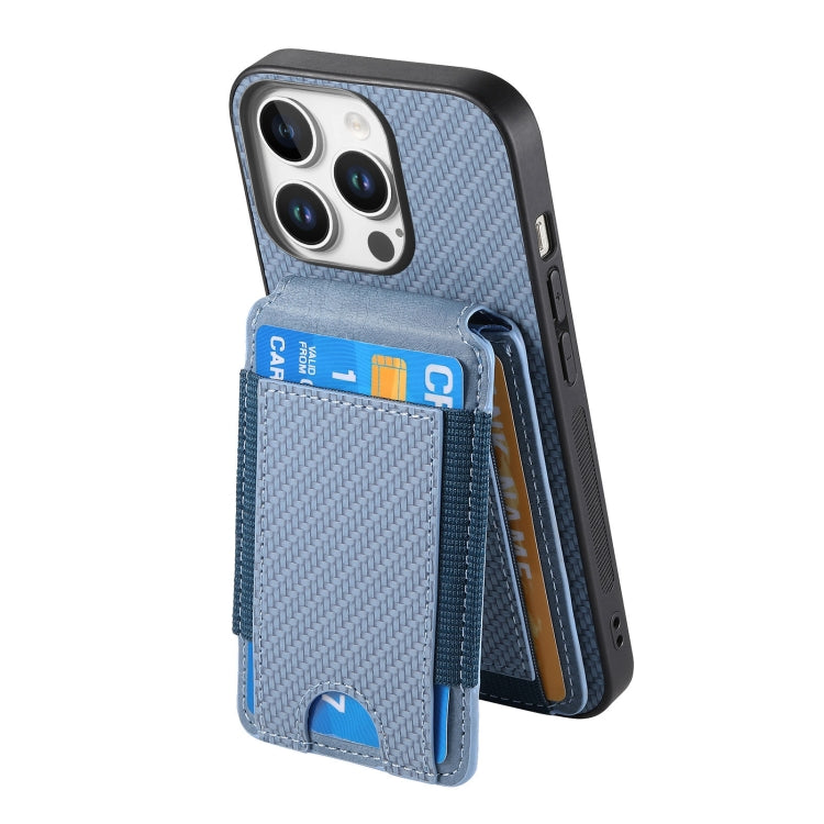 Carbon Fiber Vertical Flip Wallet Stand Phone Case, Series 5