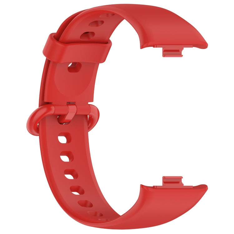 Solid Color Colorful Buckle Silicone Watch Band