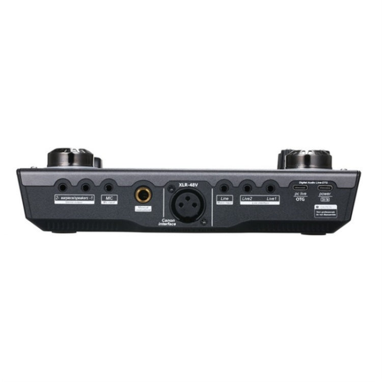 C100 Live Streaming Recording Karaoke Sound Card Mobile Audio Mixer Reluova