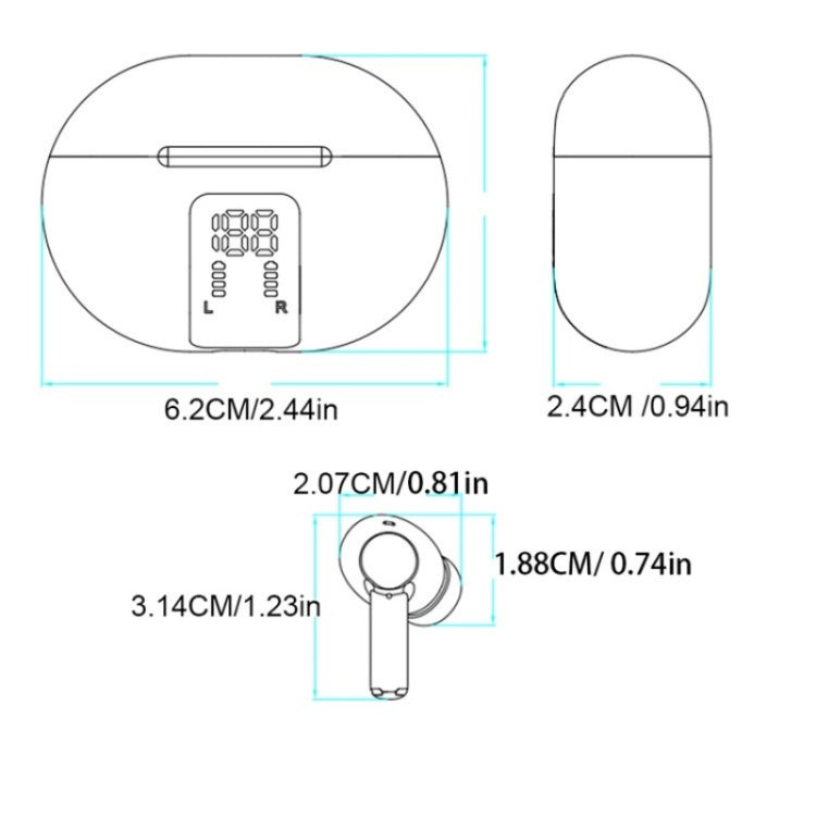 M10 Wireless Bluetooth Smart Voice Translator Headset Multiple Languages Translation Earphones Reluova